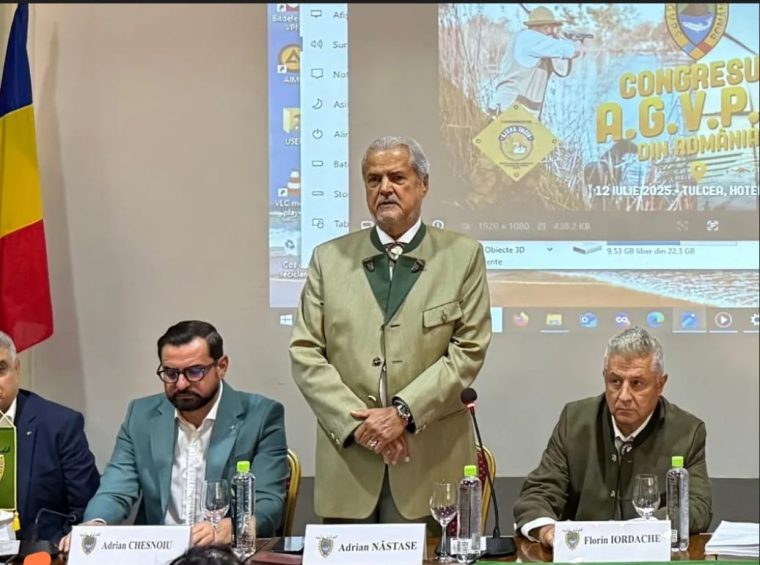 Adrian Nastase la congresul AGVPS Ursii sunt si europeni