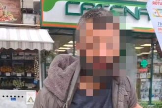 Barbat agresiv si indecent imobilizat de Politia Pitesti