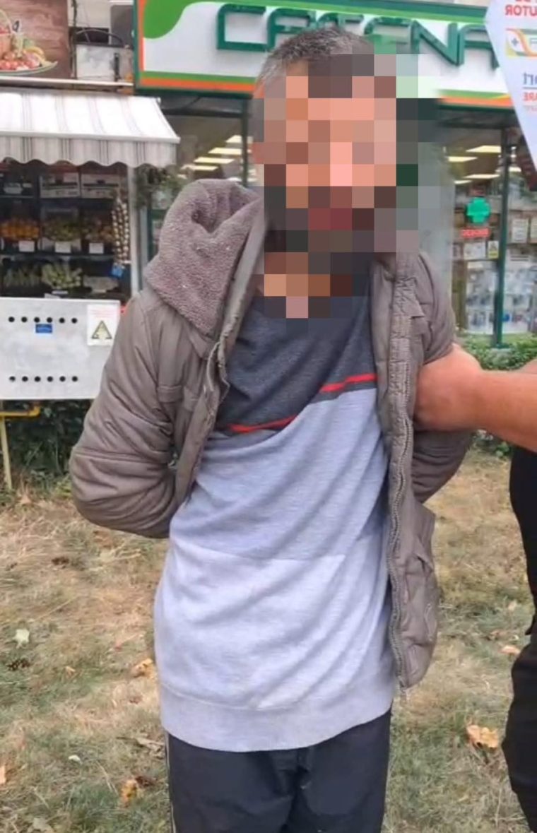 Barbat agresiv si indecent imobilizat de Politia Pitesti