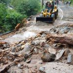 Circulatie oprita pe Transfagarasan din cauza copacilor cazuti