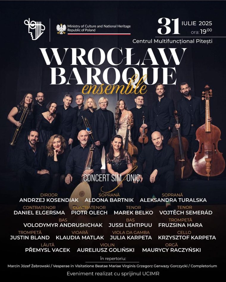 Concert simfonic de exceptie la Filarmonica Pitesti