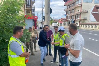 Investitie la intrarea in Pitesti din Mosoaia