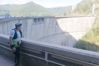 Medicul veterinar a alergat 48 km langa Lacul Vidraru