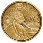 Moneda de aur dedicata Elenei Cuza