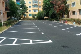 O parcare din Gavana 3 a fost reabilitata