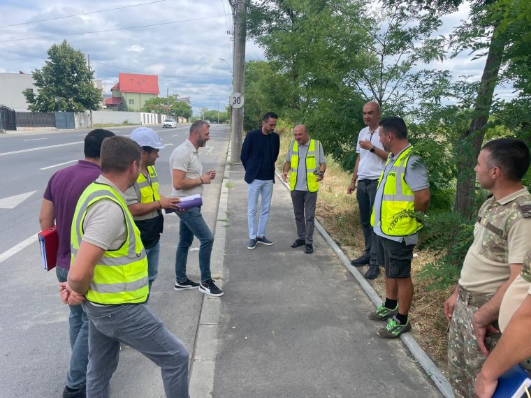 Piteshti Predare amplasament pentru reabilitarea imprejmuirii