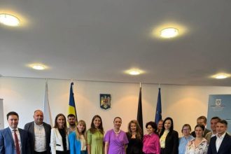 Primarita din Calinesti si tineri din administratia locala in Germania