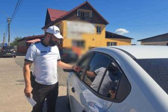 Soferita amendata la Pitesti pentru conducere agresiva