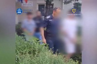 VIDEO Doi tineri din Curtea de Arges retinuti dupa scandal
