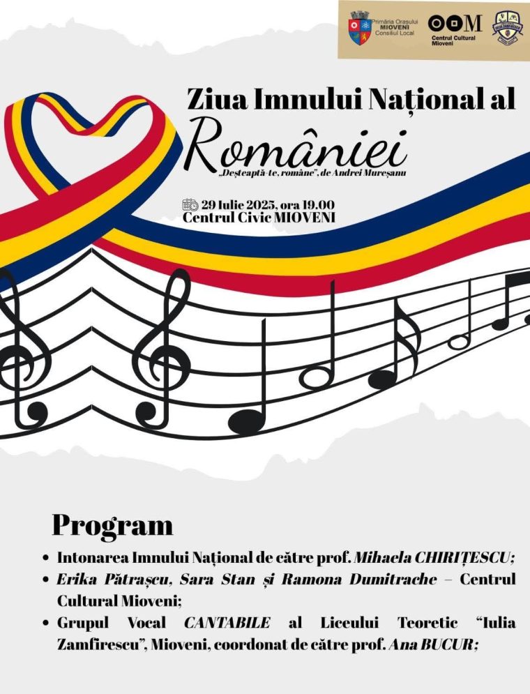 Ziua Imnului National la Mioveni Momente artistice