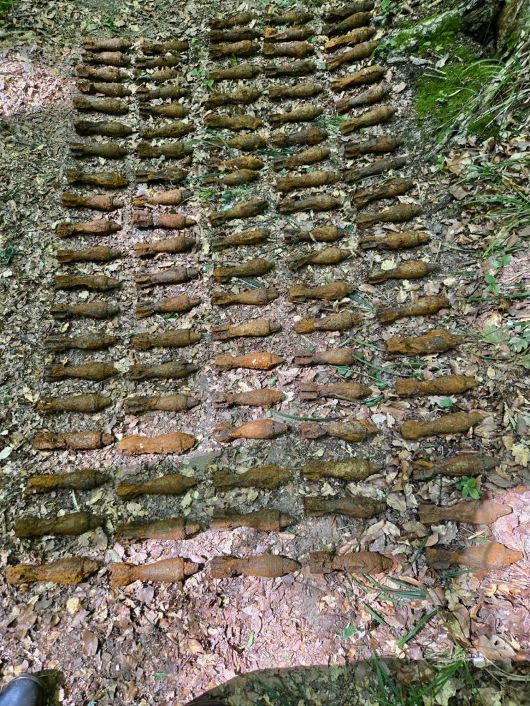 video 390 de proiectile gasite in bascov