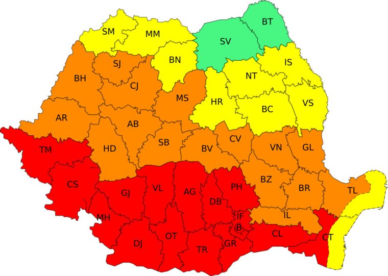 weekend canicalur temperaturi de pana la 43 de grade