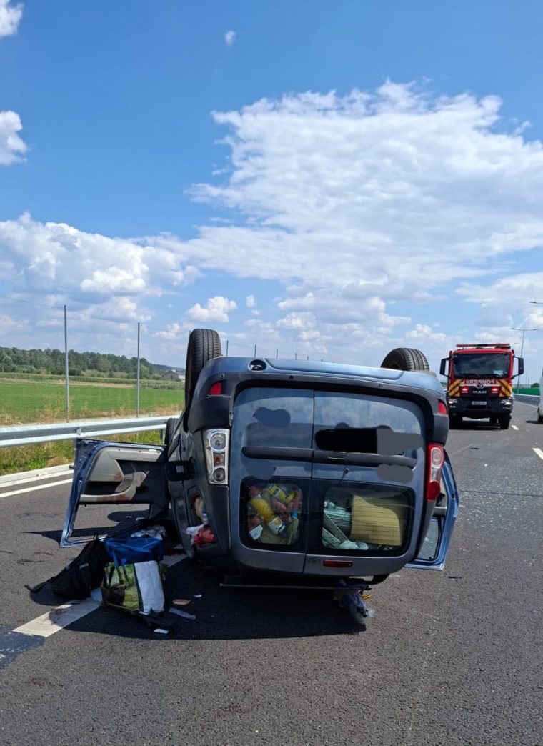 Accident cu victime pe autostrada spre Curtea de Arges