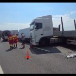 Accident pe A1 Bucuresti Pitesti barbat grav ranit