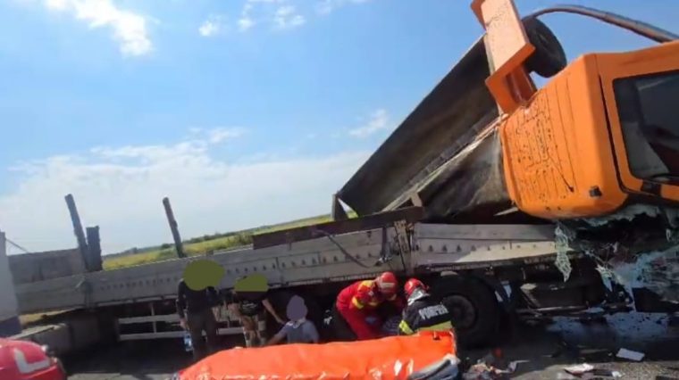 Actualizare Cum s a petrecut accidentul de pe A1 cu 4 masini