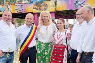 Alina Gorghiu la ziua comunei Barla Sarbatoream o comunitate unita