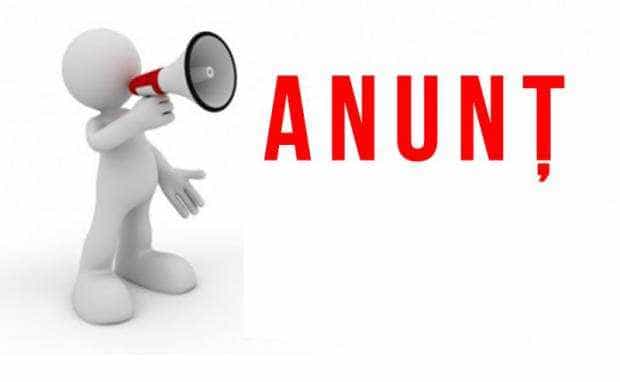 Anunt public pentru solicitarea acordului de mediu