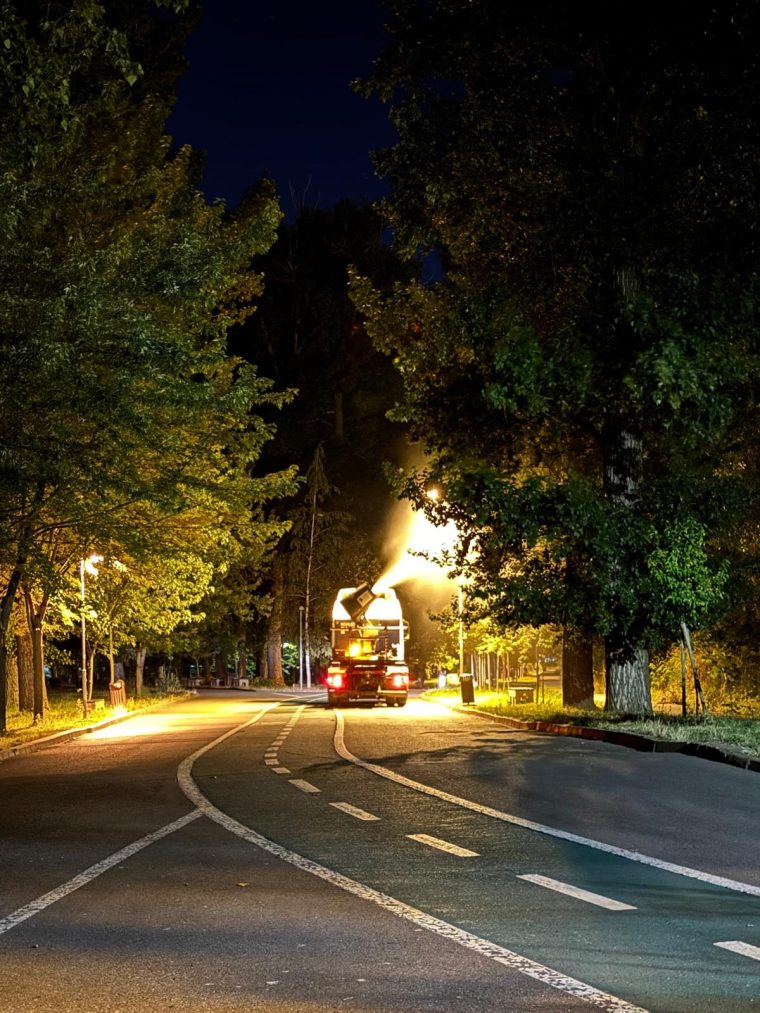 Atentie O noua dezinsectie in Pitesti noaptea acesta