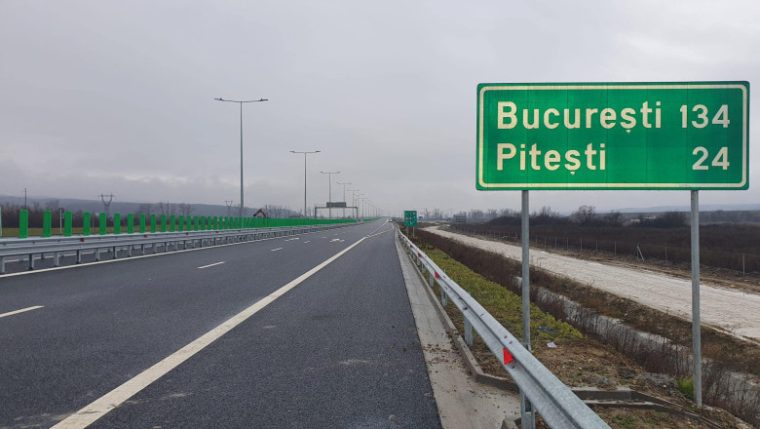 Autostrada Bucuresti Pitesti se va largi la trei benzi