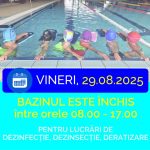 Bazinul din Mioveni inchis timp de o zi