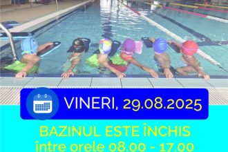 Bazinul din Mioveni inchis timp de o zi