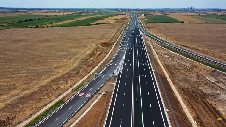 Circulatia a fost deschisa pe ultimii 12 km din Drumul Expres Craiova Pitesti
