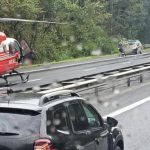 Doi tineri s au aruncat sub un tir pe A1