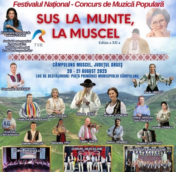 Doua zile de folclor in centrul Campulungului