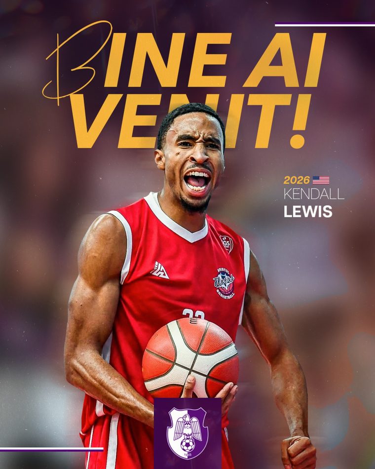 Kendall Lewis a semnat cu FC Arges Baschet
