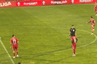 Mircea Stan a inceput meciul FC Arges Otelul Galati