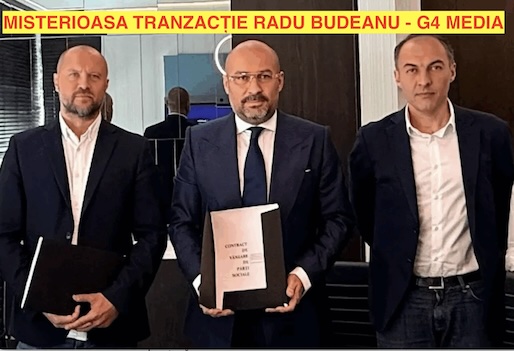 Misterioasa tranzactie G4Media Ce a cumparat Budeanu
