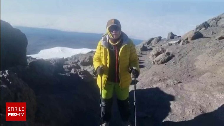 O doctorita din Iasi a cucerit Kilimanjaro la 72 de ani