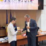 Pitesti Emanuel Mazare onorat la Primarie pentru rezultate exceptionale