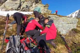 Salvamontistii din Arges in misiune la Coasta Arpaselului