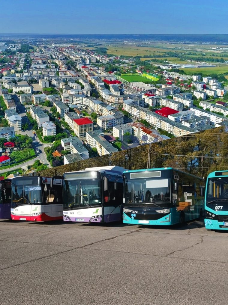 Statiile de transport judetean pentru navetistii din Mioveni