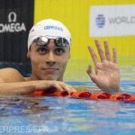 Trofeu special pentru David Popovici de la nationala Romaniei