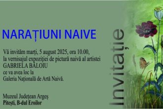 Vernisaj la Muzeul Judetean Arges Naratiuni naive