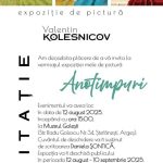 Vernisajul expozitiei artistului Valentin Kolesnikov Muzeul Golesti