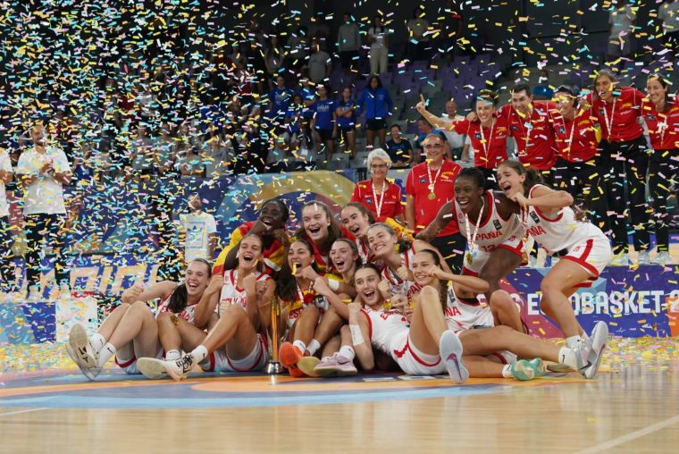piteti arena spania u16 campioana europeana la baschet gentea a premiat