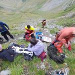 turista ranita pe munte predata medicilor