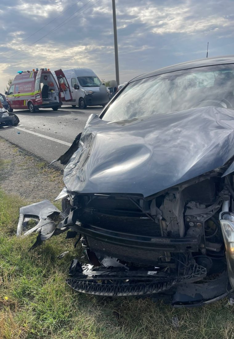 Accidente in Arges Albota si Bradu un ranit