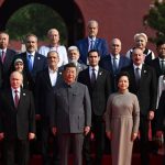 Adrian Nastase si Viorica Dancila la summitul dictatorilor din Beijing