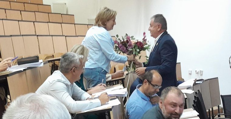Alina Manea felicitat de Cristian Gentea pentru un motiv