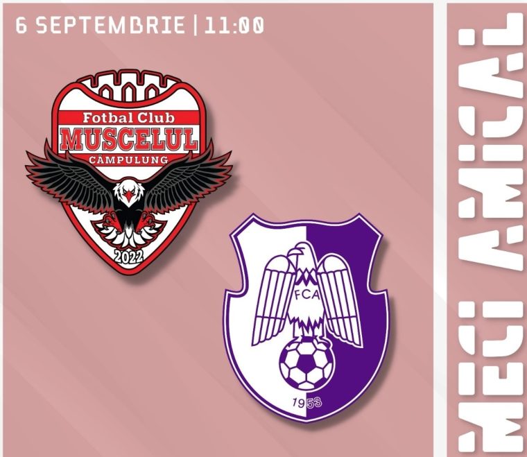 Amicalul FC Muscelul Campulung cu FC Arges la Albota