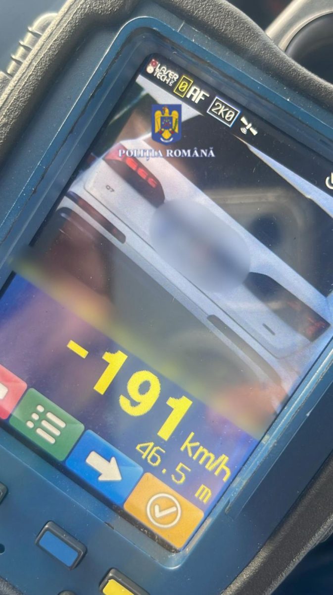 Arge Prins cu 191 km h Radarul a fost depasit