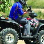 Arges Conducea baut un ATV neinmatriculat fara permis