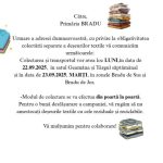 Campanie de colectare a deseurilor textile Bradu