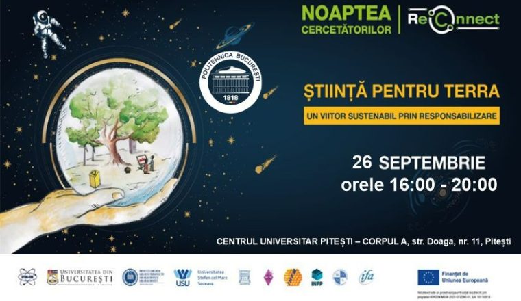 Centrul Universitar Pitesti invitatie la Noaptea Cercetatorilor