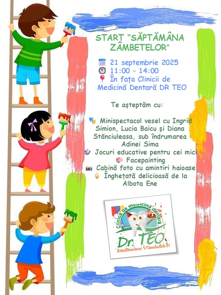 Clinica Dr Teo celebreaza Saptamana Zambetelor