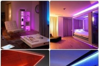 Cum sa transformi apartamentul cu benzi LED de toamna